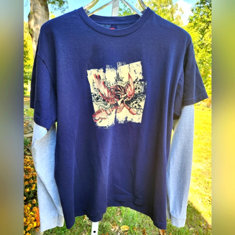 Y2K vintage Tony Hawk long sleeve Skater Uprising Shirt- Mens XL
